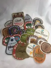 LOT OF BEER LABELS - MOSTLY FOSTERS - CARLTON DRAUGHT, ETC.