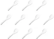 Set of 10 Service Curry Spoons [ 6.7 x 1.5 inches ] | Spoon Reinforced Porcelain Setomonohonpo