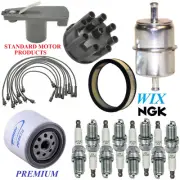 Tune Up Kit Filters Cap Wire Spark Plugs For CHRYSLER NEWPORT V8; 5.9L 1974-1978