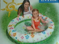 在飛比找Yahoo!奇摩拍賣優惠-INTEX57427 原廠可愛小花充氣游泳池 遊戲球池水池1