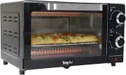 Total Chef Toaster Oven 4 Slice Small Compact Kitchen Appliance Pizza Bake Toast