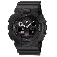 在飛比找momo購物網優惠-【CASIO 卡西歐】G-SHOCK 重型機械感錶款 黑色 