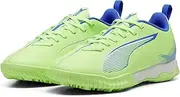 107902 Kids Soccer Cleat, Ultra 5 Play TT + Mid Jr, 24 Fall/Winter Colors Fiji Apple/Puma White/Blue Maging (03), 24.0 cm