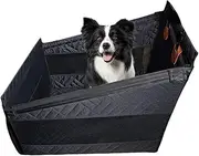 Pet Car Seat | Heavy Duty Safety Dog Basket for Car - Scratchproof Pet Automotive Basket Portable for Truck, Vehicle, RV, Auto, Sedan