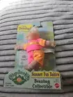 Cabbage Patch Kids Bean Bag Collectible, 1999, Summer Fun Babies, MELBA KATE NIB