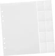 STOBOK Smooth Refill Paper for Planner Binder A5 Loose-leaf Notebook Refills Notepad Paper Replacement