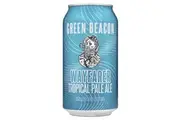 Green Beacon Wayfarer Tropical Pale Ale, Australian Craft Beer, Vibrant Fruit Flavours & Smooth Finish, 4.9% ABV, 375mL (Case of 16 Cans)