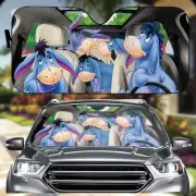 Eeyore Car Sunshade, Disneyland Auto Sunshade, Car Windshield Cover, Winnie