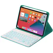 Catzon Keyboard Case iPad Mini 6 Wireless Magnetic Detachable Backlight Keyboard-Dark Green