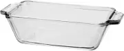 Glass Bread Pan, 1.5 Quart Loaf Pan, Set of 3