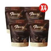 4X PIMRYPIE Pimry Black Instant Coffee Mixed 10 Kcal [Pack 5g x 14 Sachet]