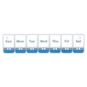 Ezy Dose, Weekly Push Button Pill Planner, XL, 1 Count
