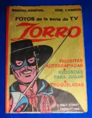 Vintage 1958 Disney Argentina Zorro FACTORY SEALED Pack as pictured