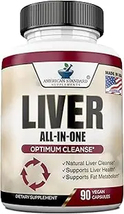 Liver Cleanse & Detox, Liver Supplement, Liver Support, Liver Detox, Liver Cleanse, Liver Health, Milk Thistle Silymarin, Artichoke, Dandelion, Turmeric, Choline, Alpha Lipoic Acid, Black Pepper Ext