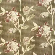 Kravet Couture Italy Patchwork Floral Cotton Upholstery Fabric Nero MSRP $139/yd