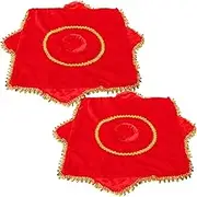 GLSTOY 1 Pair Soft Dance Handkerchiefs Vibrant Octagonal Scarves for Chinese Dance Performances for Spring Festival and Special Events