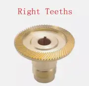 For Bridgeport CNC Milling Machine Servo Power Feed Brass Mill Gear Right Teeth