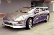 FAST AND FURIOUS FITS MITSUBISHI ECLIPSE SPYDER CAR VINYL DECALS KIT