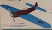 Model of the Sterling Yak-9 Profile Control Line .19 to .35 Short Kit - NEW