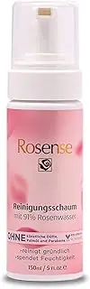 [Rosense] Cleansing Foam - Moisturising Facial Cleansing with 91% Natural Rose Water Vegan - 150 ml