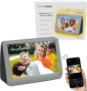 Brand New Sealed MyLuma 7" PhotoShare WiFi Digital Picture Frame With Warranty