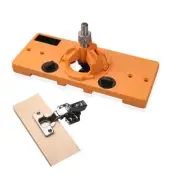 Hinge Jig Kit Woodworking Tools for Cabinet Cupboard Door Hinges Installation