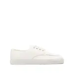 [Prada] Prada Leather Sneakers 10.5 UK WHITE