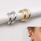 1Pair Ear Cuff Clip on Earrings Helix Cartilage Earclip Jewelry For Women Men