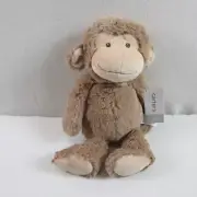 Carters Plush Monkey #66987 Tan Brown 13” Stuffed Animal Lovey 2015 Tags