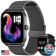 Smartwatch for Men Fitness Tracker Watch: Smart Watches for Men Android iOS P