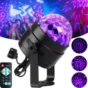 Black Lights for Glow Party, 6W UV Disco Ball Strobe Lights with Remote Control