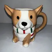 Wondershop Corgi Puppy Dog Mug 14.5oz Target Christmas Holiday Earthenware