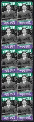 LAURENCE DOHERTY 5x MENS WIMBLEDON TENNIS CHAMPION STRIP OF 10 MINT STAMPS