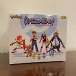 二手POKéMON SCALE WORLD 神奧 明輝 小光 帝王拿波 烈焰猴 草苗龜 波加曼 小火焰猴拆擺無損割愛