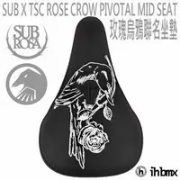 在飛比找蝦皮商城優惠-SUB X TSC ROSE CROW 玫瑰烏鴉聯名坐墊 F