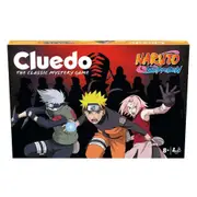 Cluedo Naruto Anime Themed Family Party Interactive Tabletop Board Game 8+