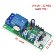 DC 12V Vibration Sensors Relay Switch Sensitivity and Time Delay for arduino