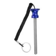 Weight Stack Pin 3/8" Dia 5" Locking Space Weight Stack Replacement, Blue