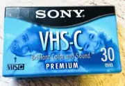 VHS-C Sony Blank Tape