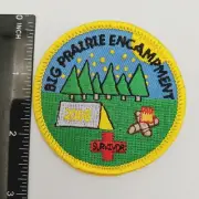 BIG PRAIRIE ENCAMPMENT 2008 Patch Illinois Tent Trees Firepit