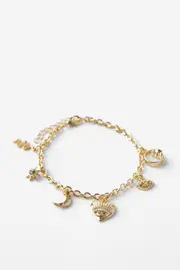[Rubi] Rubi - Single Bracelet - Up celestial multi charm gold OS UP CELESTIAL MULTI CHARM GOLD