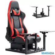 Marada Flight Simulator Cockpit with Seat Frame Compatible for Thrustmaster A10