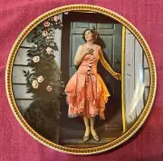 1983 Norman Rockwell “STANDING In The DOORWAY” Knowles Collector Plate WCOA
