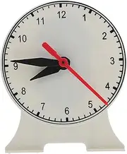 Toddmomy Educational Telling Clock Model Interactive Learning Tool for Bright Color Teaching Clock for School and Home Use Fun and Engaging Early Education Resource
