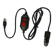 Small Aquarium Betta Heater Adjustable Temperature USB Charging Digital Display