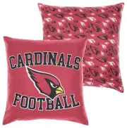 FOCO NFL Arizona Cardinals 2 Pack Couch Throw Pillow Covers, 18 x 18