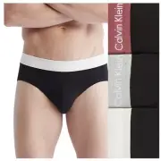 Calvin Klein Men’s 3 Pack Cotton Stretch Hip Brief Size XXL NIB