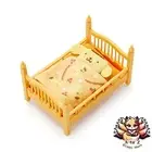 NEW Sanrio 410551 Pompompurin Miniature Bed (Miniature Collection)