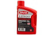 Rover 1 Litre 4 Stroke Premium Engine Oil SAE30 Garden Edger Mowers Trimmers