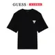 【GUESS】簡約經典倒三角LOGO短T (四色可選)